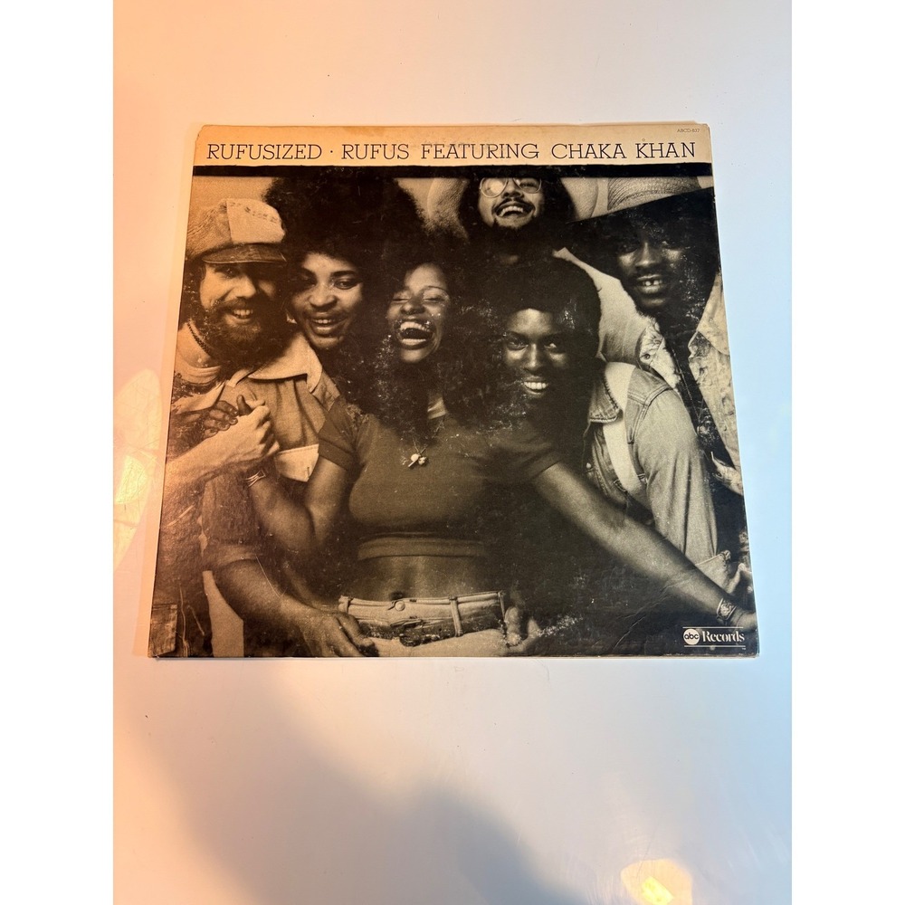 Rufus Featuring Chaka Khan Rufusized Vinyl Record ABC Records